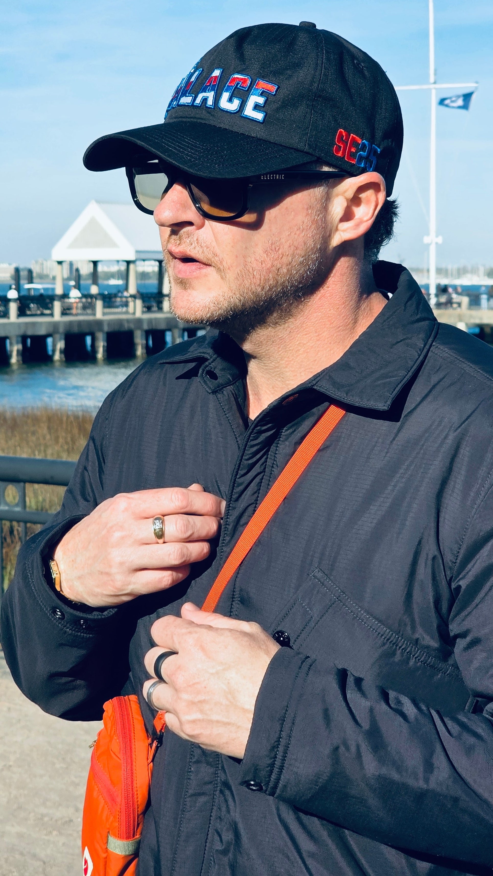 THE PALACE - EVIL SASH BLACK SNAPBACK – Prospect Hill Gear Company