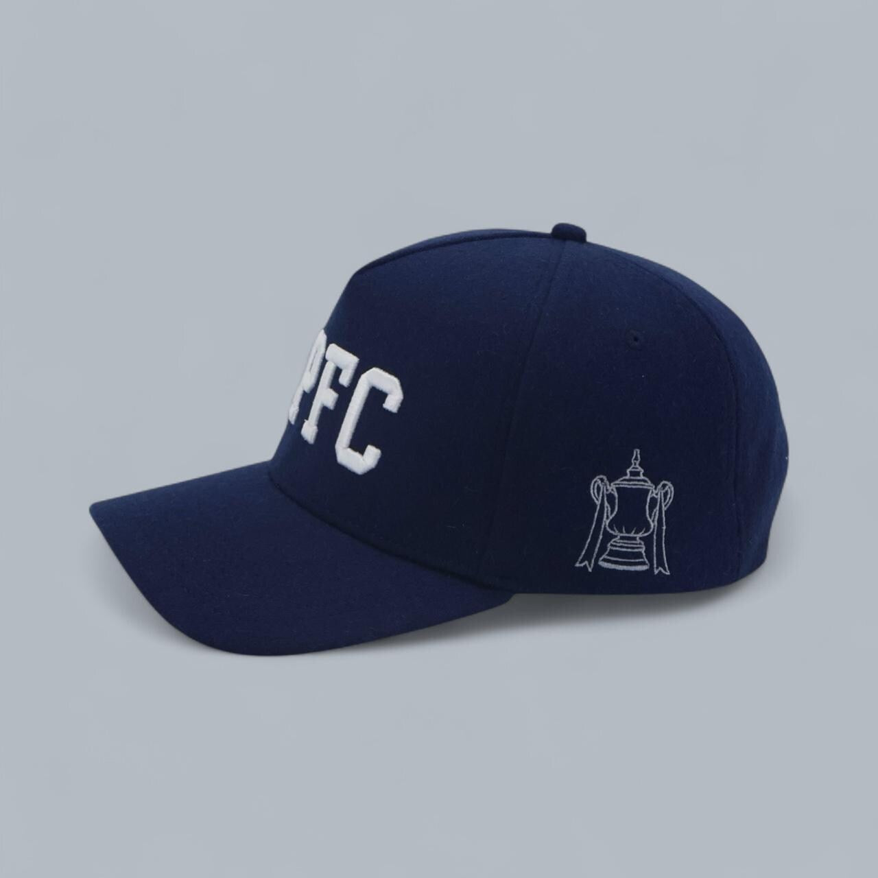 CPFC Navy Wool Snapback Cap
