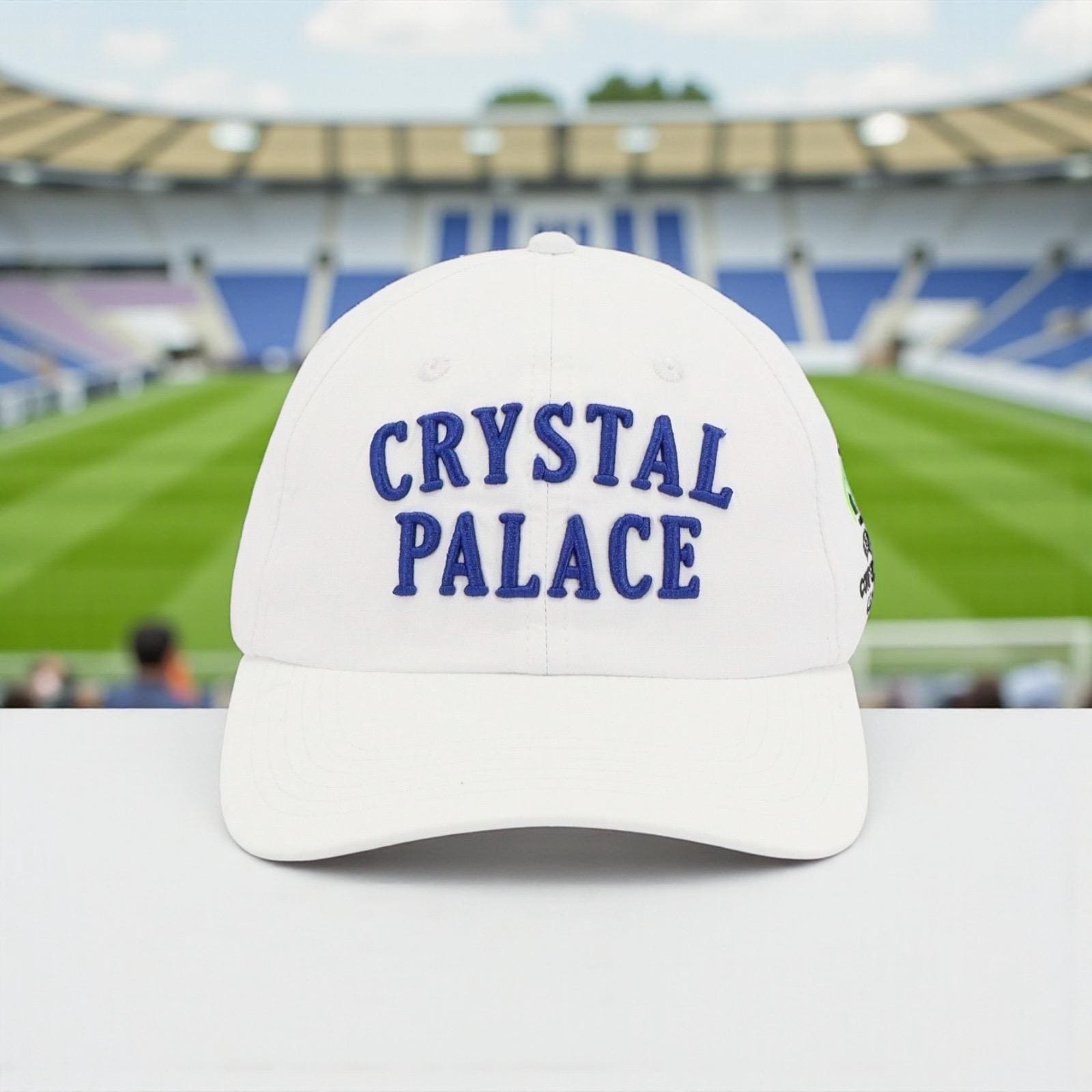 CRYSTAL PALACE Dad Cap - "Lublin White"