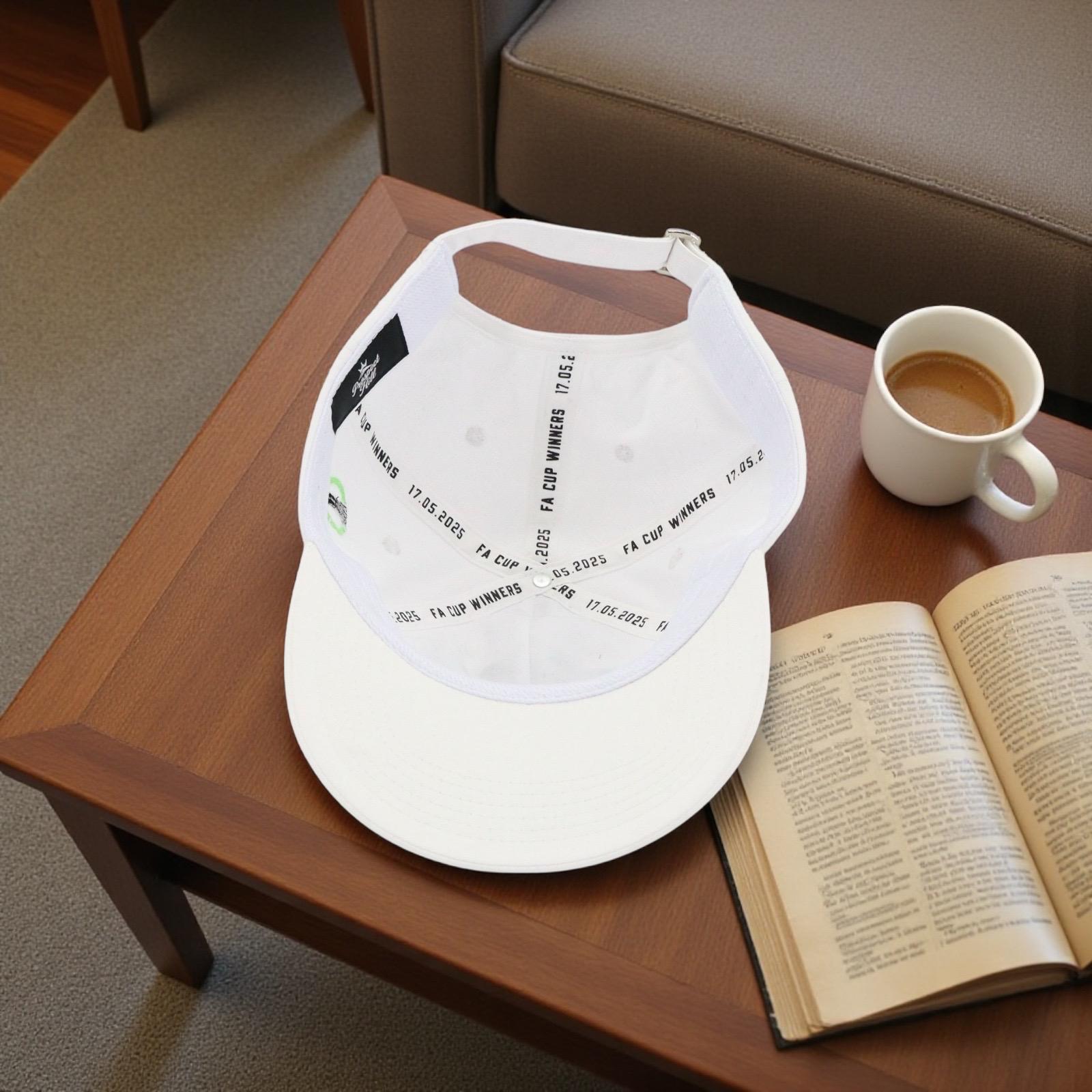 CRYSTAL PALACE Dad Cap - "Lublin White"