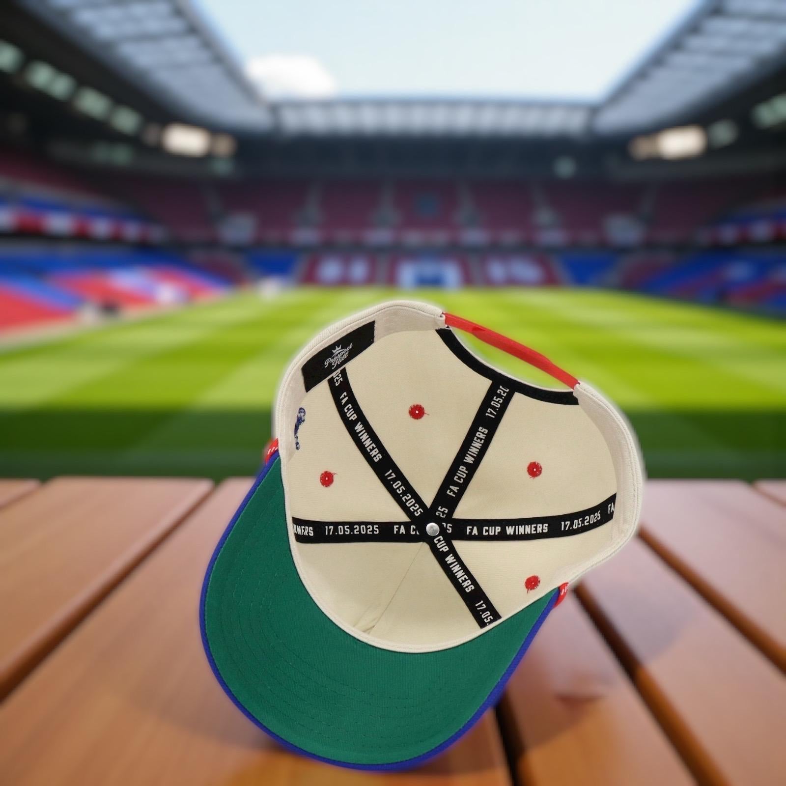 THE DAVE - Crystal Palace Retro Script Rope Snapback Cap