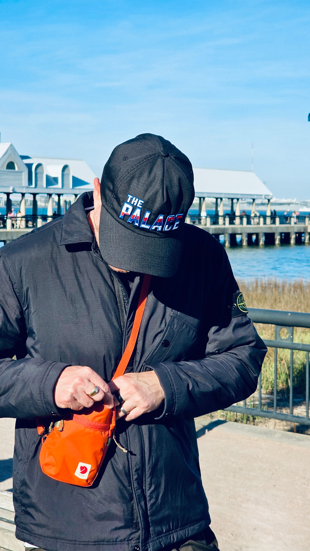 THE PALACE - EVIL SASH BLACK SNAPBACK