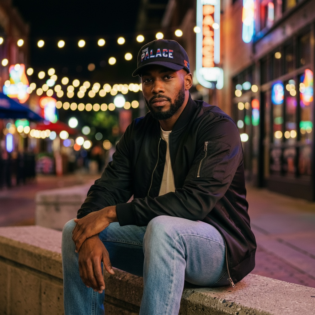 THE PALACE - EVIL SASH BLACK SNAPBACK