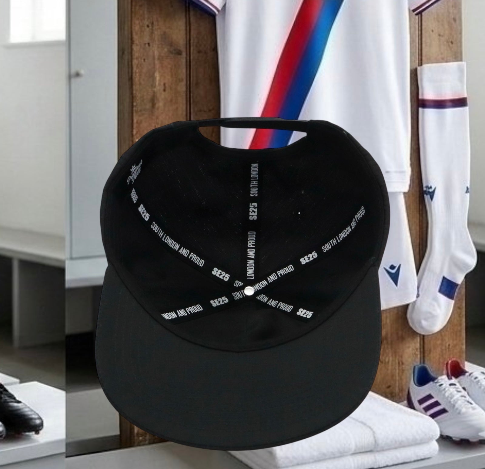 THE PALACE - EVIL SASH BLACK SNAPBACK