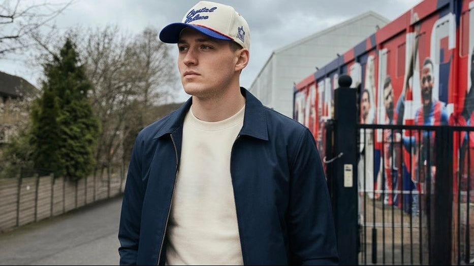 CPFC - THE DAVE - Crystal Palace Retro Script Rope Snapback Cap