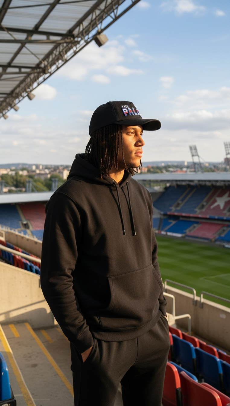 THE PALACE - EVIL SASH BLACK SNAPBACK