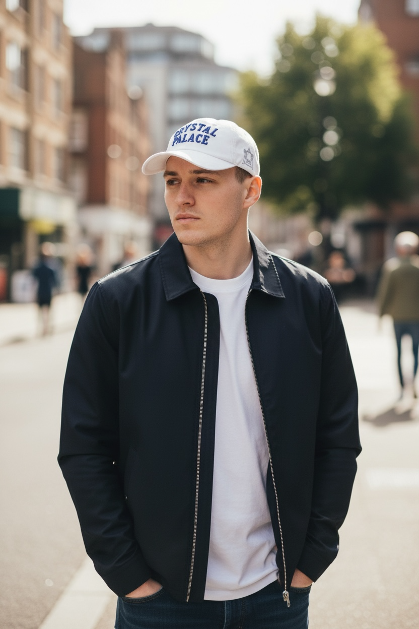 CPFC CRYSTAL PALACE Performance Dad Cap - "Lublin White"