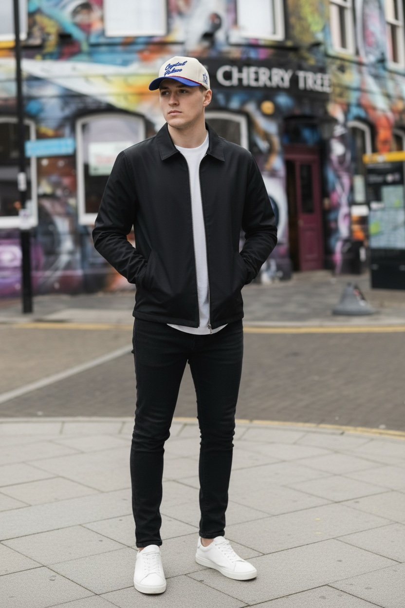 CPFC - THE DAVE - Crystal Palace Retro Script Rope Snapback Cap