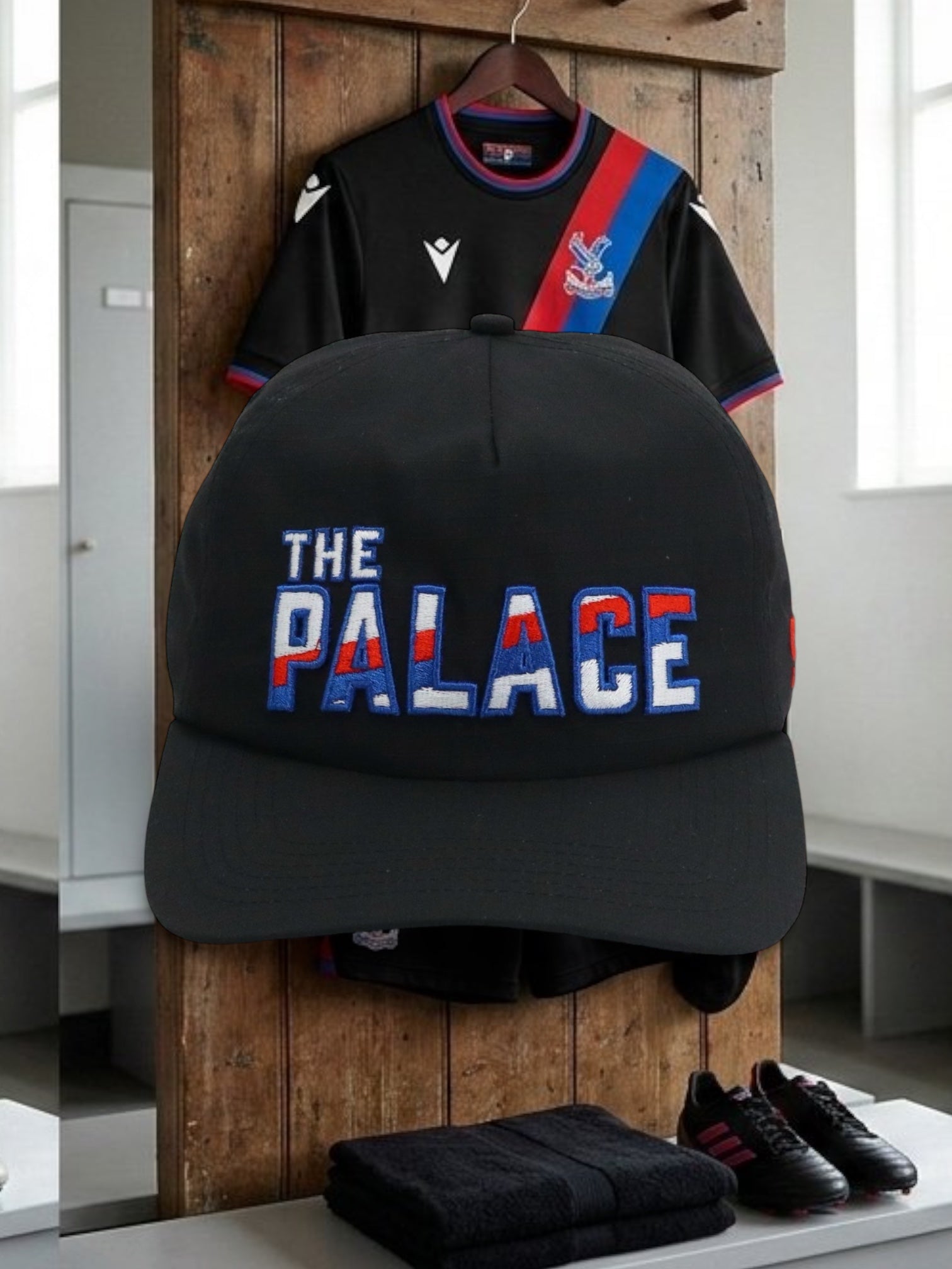Blue Skateboards Palace NWT キャップ Palace Fleece FW19 Cap Hat Logo Line Fleecey 帽子