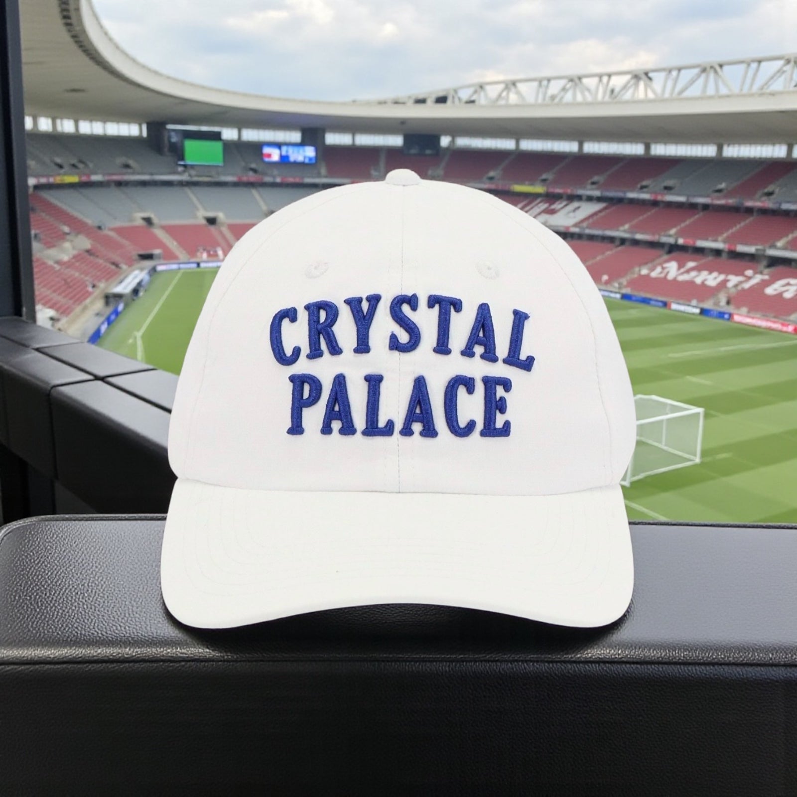 CRYSTAL PALACE Dad Cap - "Lublin White"