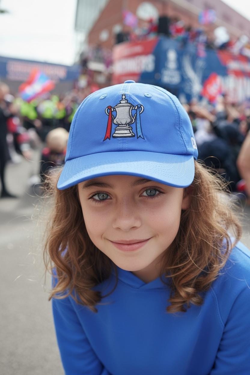 CPFC Kids Size Silverware Dad Cap