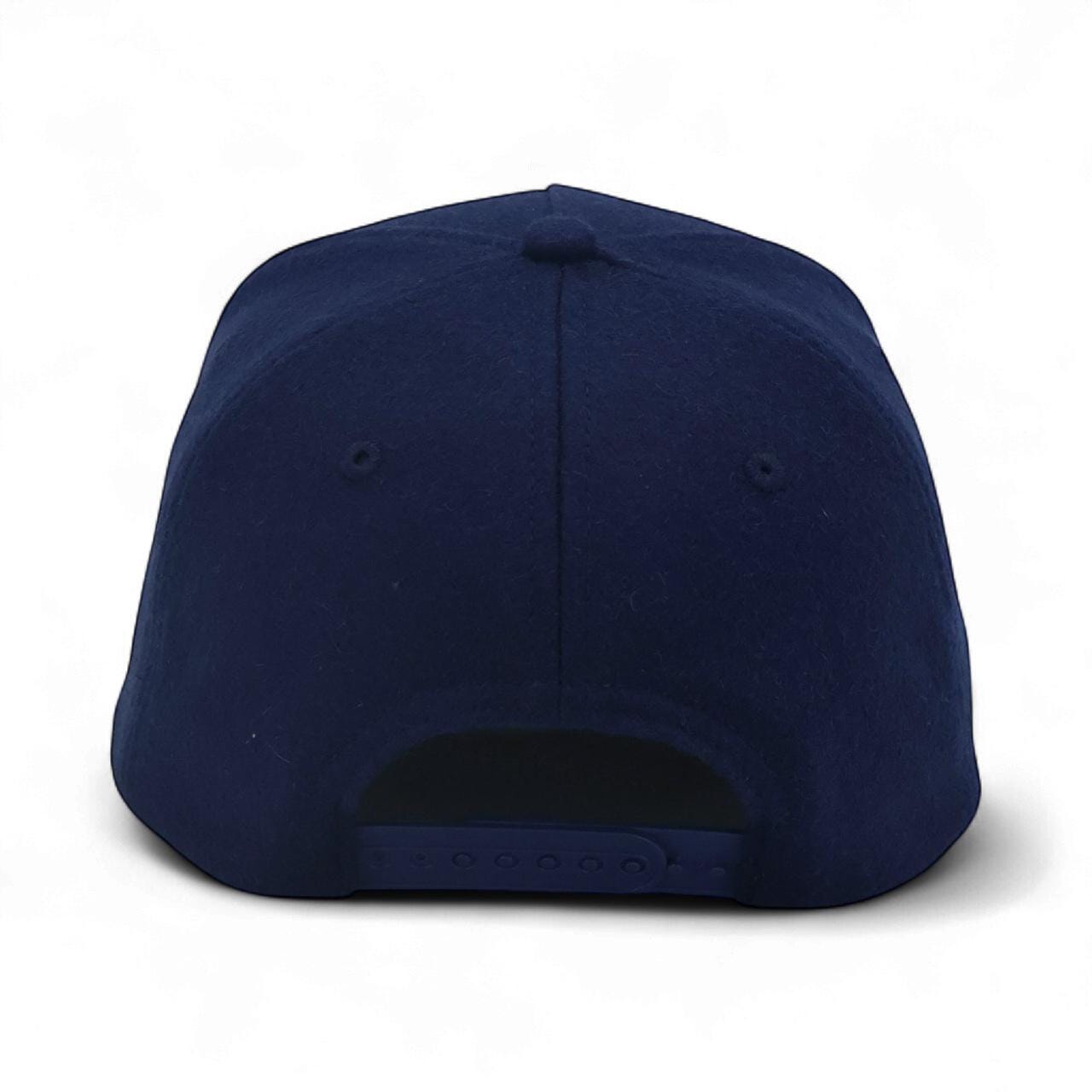 CPFC Navy Wool Snapback Cap